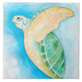 ウミガメ タイル (正面)