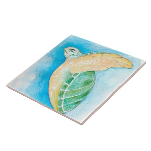ウミガメ タイル (側面)