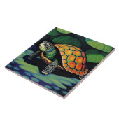 ウミガメ タイル (側面)