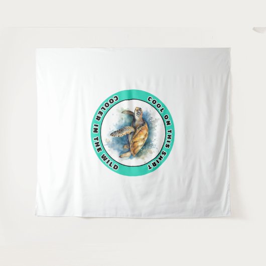 ウミガメ タペストリー (正面(横))