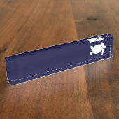 ウミガメ デスクネームプレート (側面)