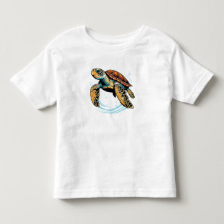 ウミガメ トドラーTシャツ