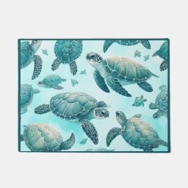 ウミガメ ドアマット