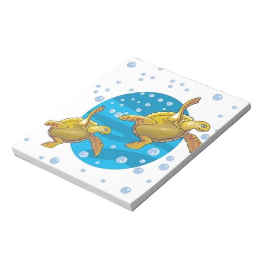 ウミガメ ノートパッド (回転)