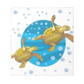ウミガメ ノートパッド (正面)