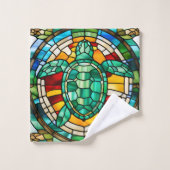 ウミガメ バスタオルセット (ウォッシュタオル)