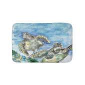 ウミガメ バスマット (正面)