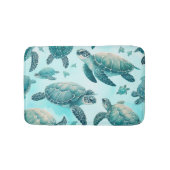 ウミガメ バスマット (正面)