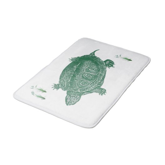 ウミガメ バスマット (アングル)