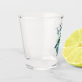 ウミガメ、ビーチに連れて行け ショットグラス (左)