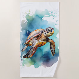 ウミガメ ビーチタオル