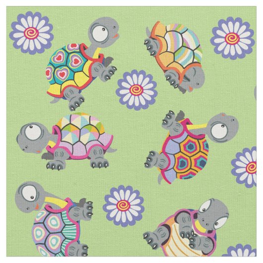 ウミガメ ファブリック (クローズアップ)