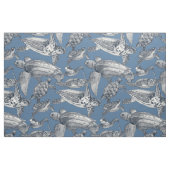 ウミガメ ファブリック (ファットクウォーター)