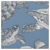 ウミガメ ファブリック (クローズアップ)