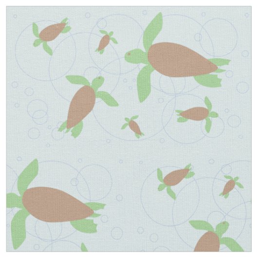 ウミガメ ファブリック (クローズアップ)
