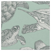 ウミガメ ファブリック (クローズアップ)