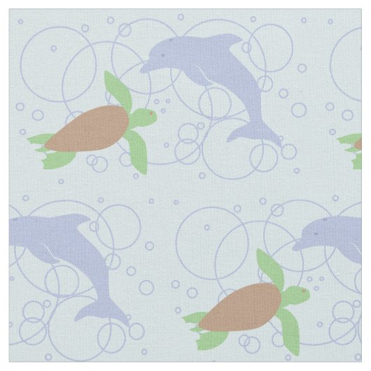 ウミガメ ファブリック (クローズアップ)