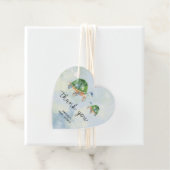 ウミガメ – ベビーシャワー感謝していユーメッセージカード フェイバータグ (インサイチュ)