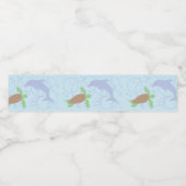 ウミガメ ペットボトルラベル (シングルラベル)