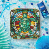 ウミガメ ペーパープレート (パーティー)