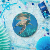 ウミガメ ペーパープレート (パーティー)