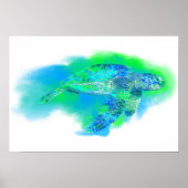 ウミガメ ポスター (正面)