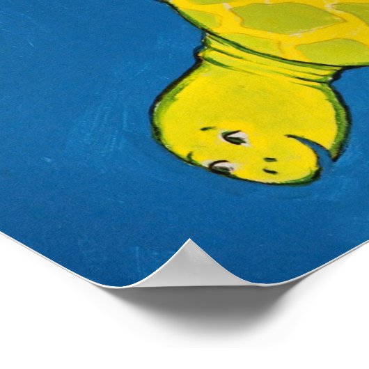 ウミガメ ポスター (角)