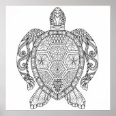 ウミガメ ポスター (正面)