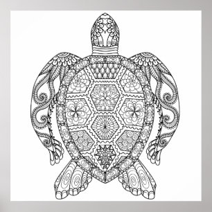ウミガメ ポスター