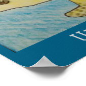 ウミガメ ポスター (角)