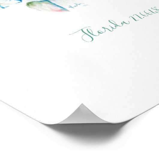 ウミガメ ポスター (角)