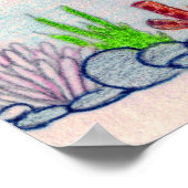 ウミガメ ポスター (角)