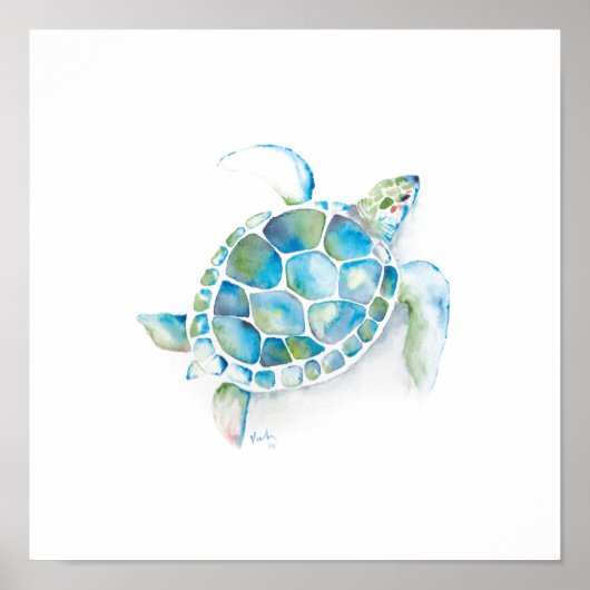 ウミガメ ポスター (正面)