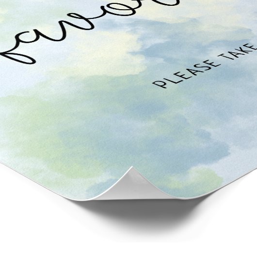 ウミガメ – ポスター (角)