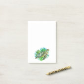 ウミガメ ポストイット (デスク上)