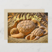 ウミガメ ポストカード (正面/裏面)