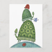 ウミガメ ポストカード (正面)