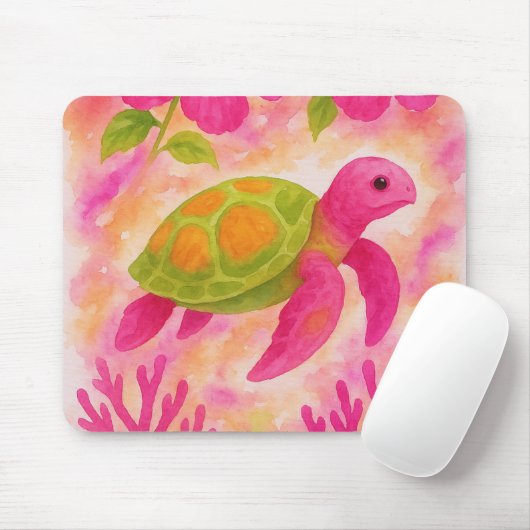ウミガメ マウスパッド (マウス)