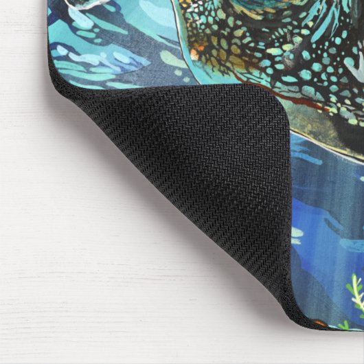 ウミガメ マウスパッド (コーナー)