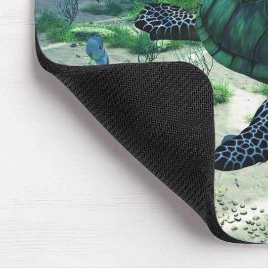 ウミガメ マウスパッド (コーナー)