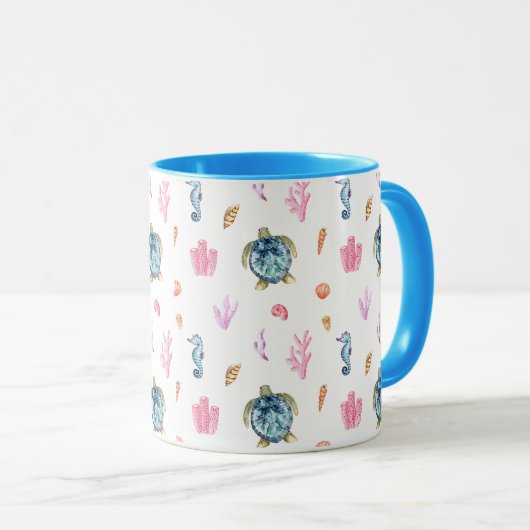 ウミガメ マグカップ (正面右)