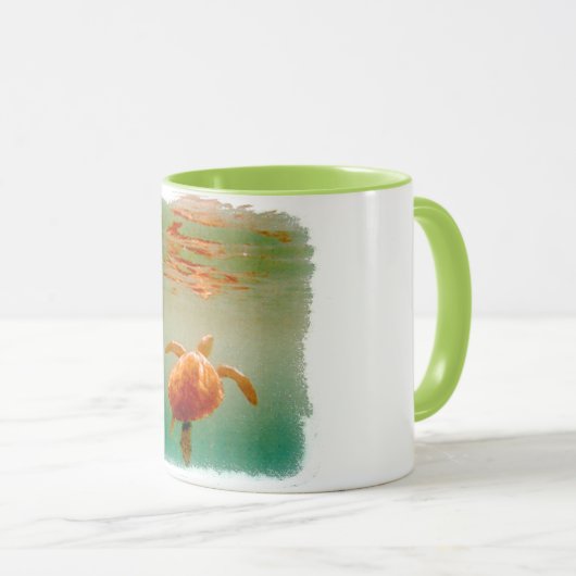 ウミガメ マグカップ (正面右)