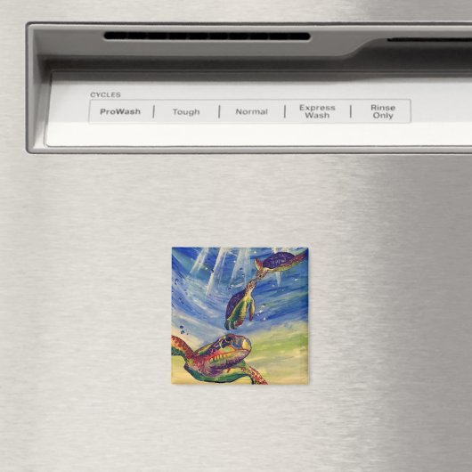 ウミガメ マグネット (インサイチュ (食洗機))