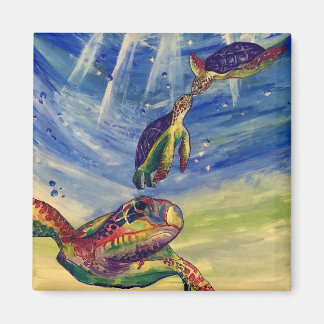 ウミガメ マグネット