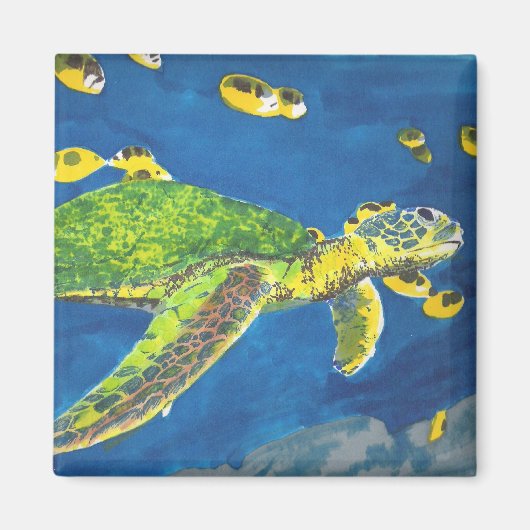 ウミガメ マグネット (正面)