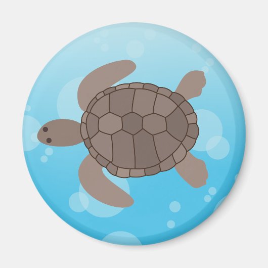 ウミガメ マグネット (正面)