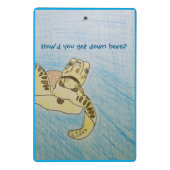 ウミガメ ミニクリップボード (裏面)