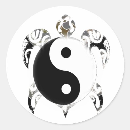 ウミガメ ラウンドシール (正面)