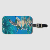 ウミガメ ラゲッジタグ (正面横)