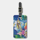 ウミガメ ラゲッジタグ (正面縦)